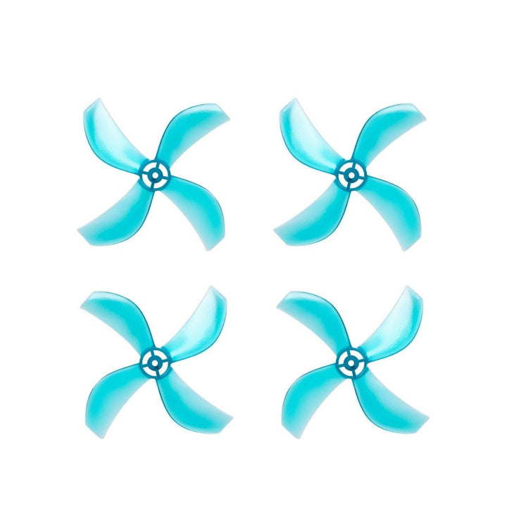 NewBeeDrone Azi (Quad Blade) Micro Propellers 31mm -0.8mm Shaft (4CCW+4CW) at WREKD Co.