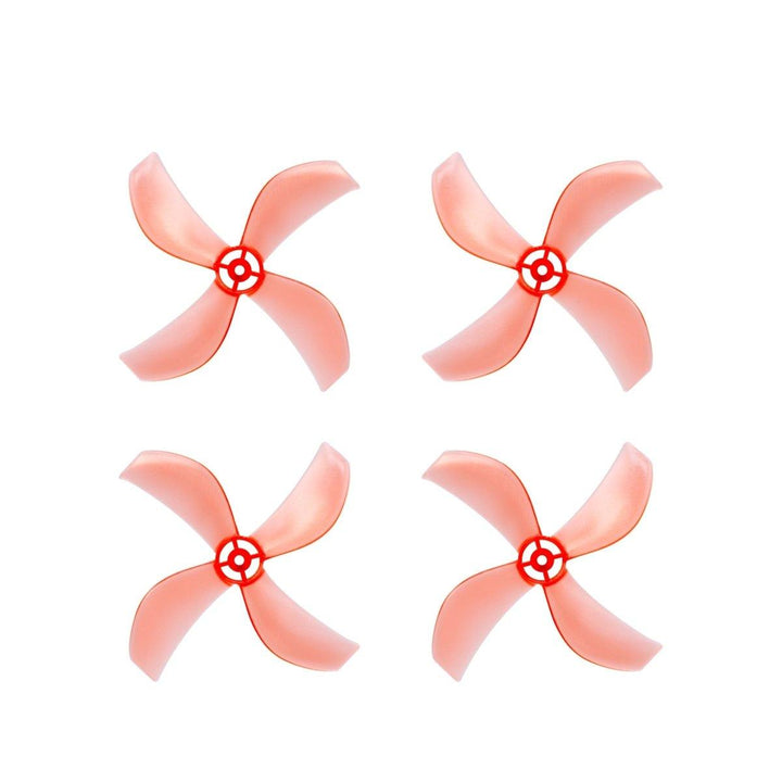 NewBeeDrone Azi (Quad Blade) Micro Propellers 31mm -0.8mm Shaft (4CCW+4CW) at WREKD Co.