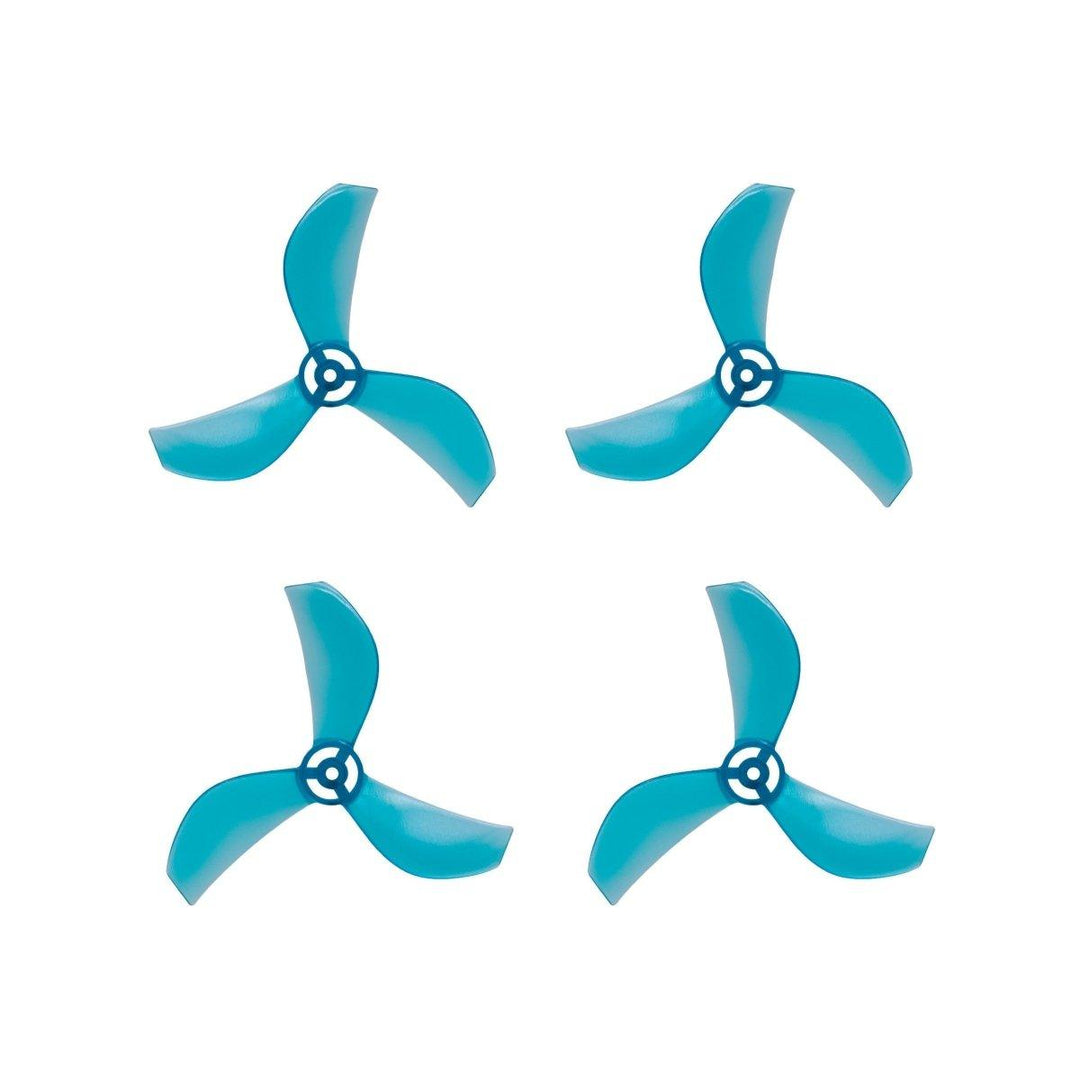 NewBeeDrone Azi (Tri Blade) Micro Propellers 31mm - 0.8mm Shaft (4CCW+4CW) at WREKD Co.