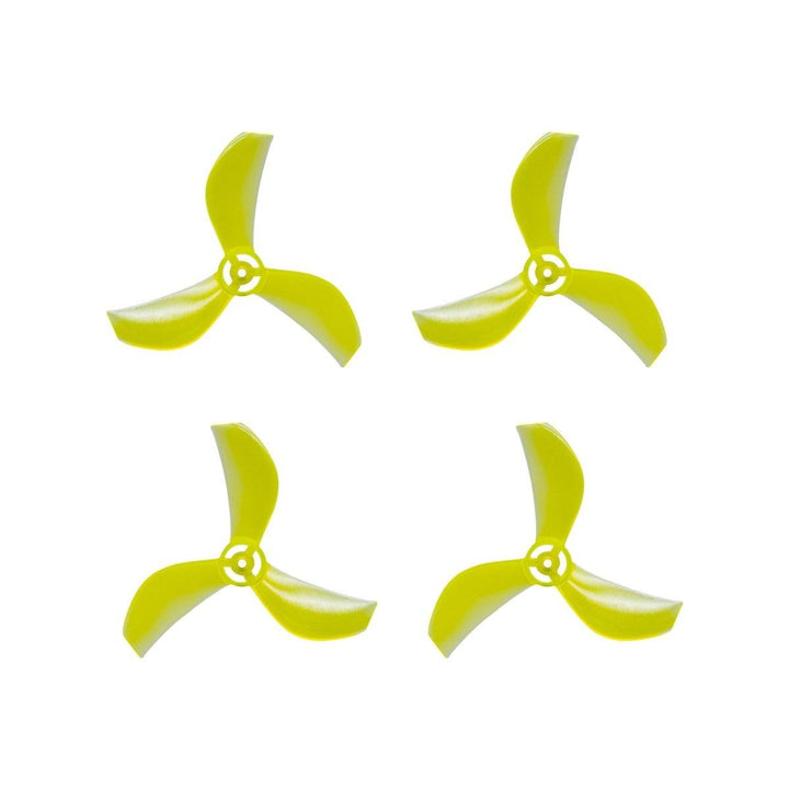 NewBeeDrone Azi (Tri Blade) Micro Propellers 31mm - 1.0mm Shaft (4CCW+4CW) at WREKD Co.