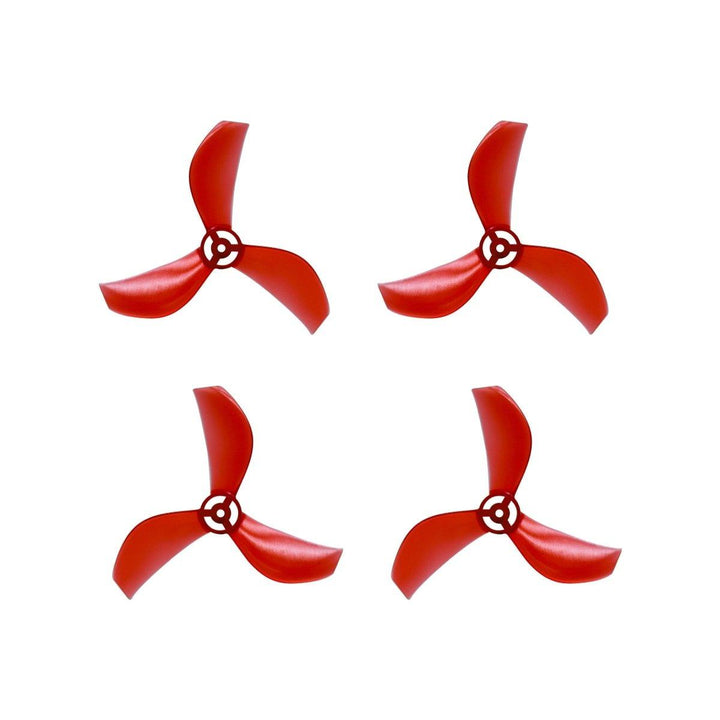 NewBeeDrone Azi (Tri Blade) Micro Propellers 31mm - 1.0mm Shaft (4CCW+4CW) at WREKD Co.