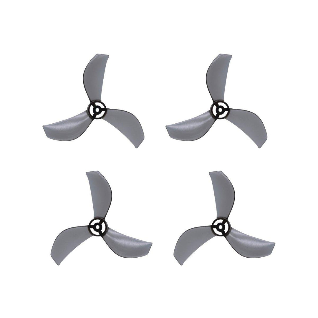 NewBeeDrone Azi (Tri Blade) Micro Propellers 31mm - 1.0mm Shaft (4CCW+4CW) at WREKD Co.