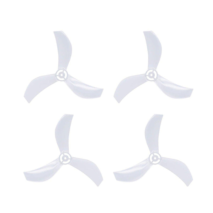 NewBeeDrone Azi (Tri-Blade) Micro Propellers 40mm - 1.0mm Shaft (4CCW+4CW) at WREKD Co.