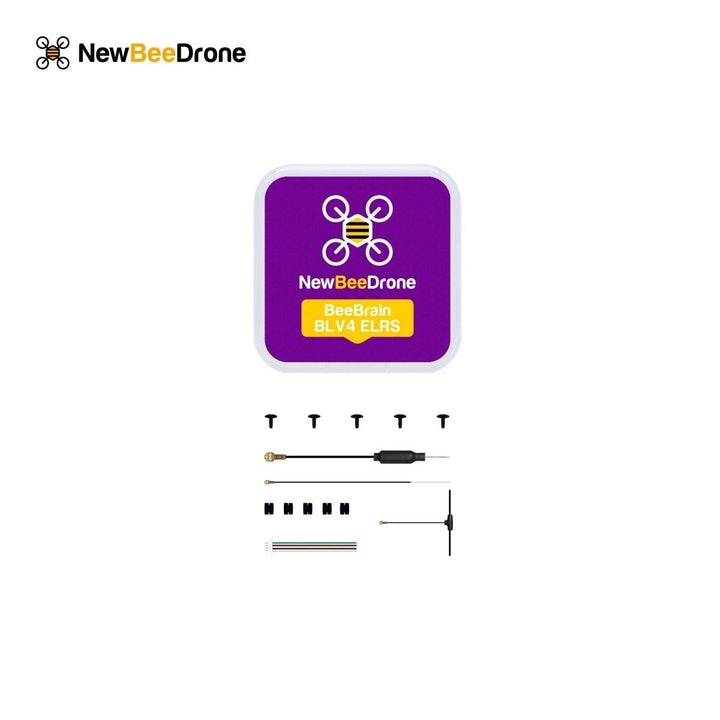 NewBeeDrone BeeBrain BLV4 AIO Flight Controller ExpressLRS(ELRS) 2.4G at WREKD Co.