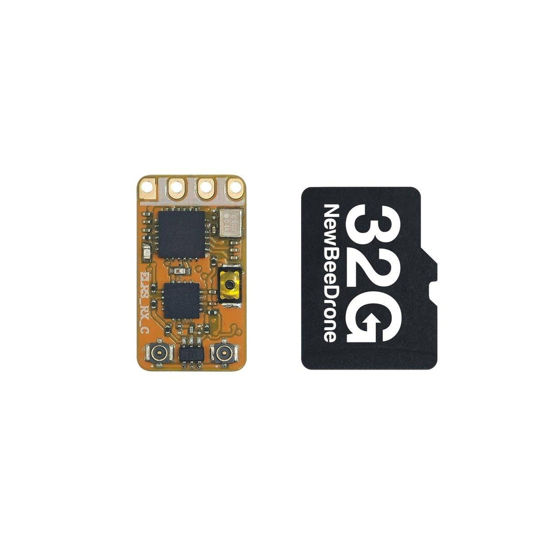 NewBeeDrone BeeCeiver ExpressLRS 2.4Ghz Diversity with TCXO Oscillator Micro Receiver at WREKD Co.