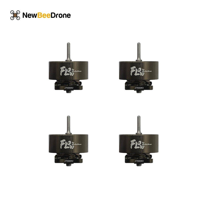 NewBeeDrone Flow 0802 Dual Ball Bearing Whoop motor 19000kv (Set of 4) at WREKD Co.