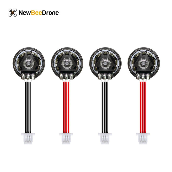 NewBeeDrone Flow 0802 Dual Ball Bearing Whoop motor 19000kv (Set of 4) at WREKD Co.