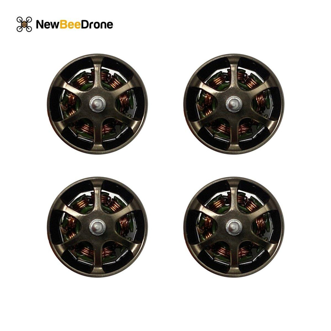 NewBeeDrone Flow 0802 Dual Ball Bearing Whoop motor 27000kv (Set of 4) at WREKD Co.