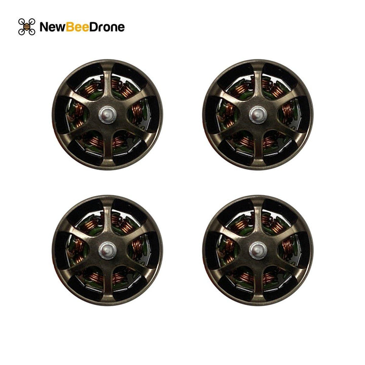 NewBeeDrone Flow 0802 Dual Ball Bearing Whoop motor 27000kv (Set of 4) at WREKD Co.