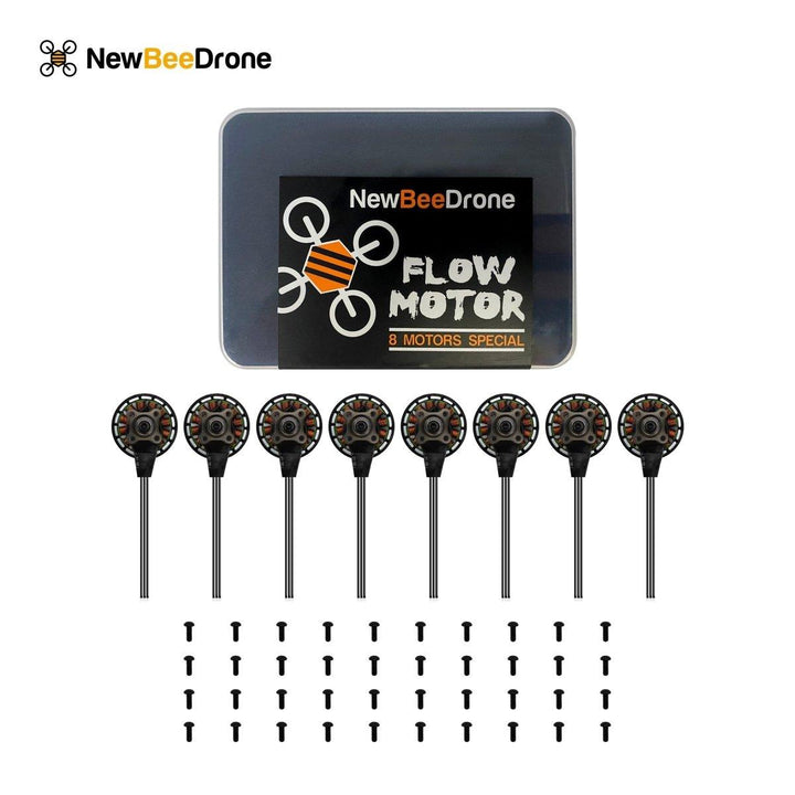 NewBeeDrone FLOW 2004 Motor T-Mount 3100KV Crazy Deal (8Pack) at WREKD Co.