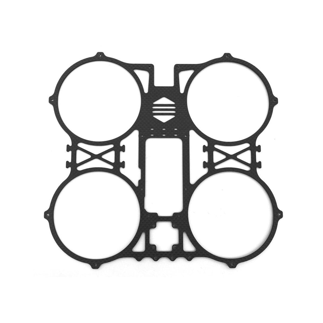 NewBeeDrone Invisi360 Frame Replacement Parts - Bottom Plate, Top Plate, Hardware, Etc. at WREKD Co.