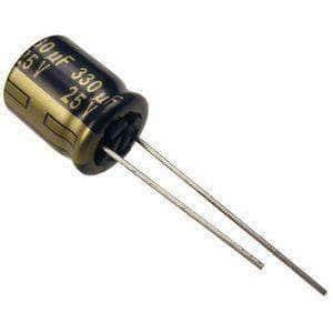 Panasonic 330uF 25V Low ESR Capacitor for ESC Noise Reduction at WREKD Co.