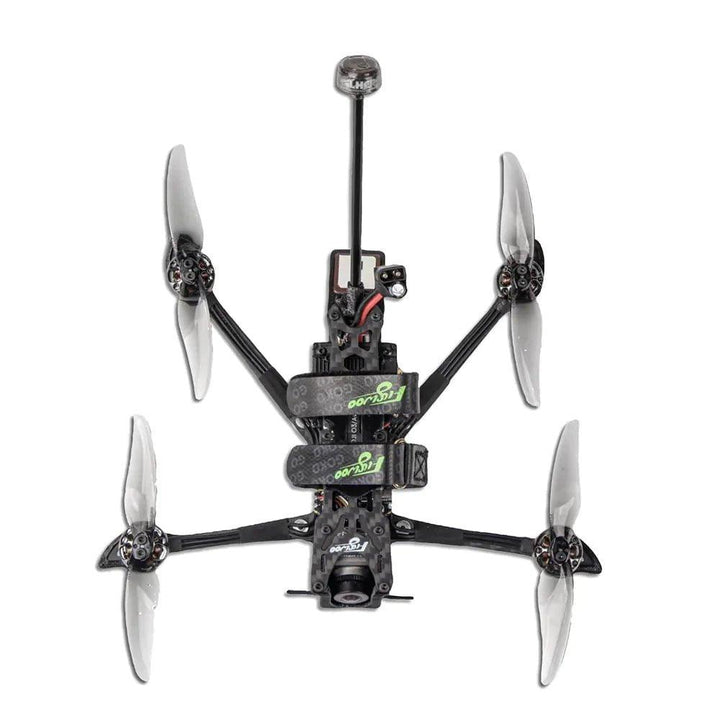 (PRE-ORDER) Flywoo BNF Explorer LR 4" Deadcat HD 4S Quad w/ Walksnail Avatar V2 & Avatar Micro Cam V2 - Choose Your Receiver at WREKD Co.