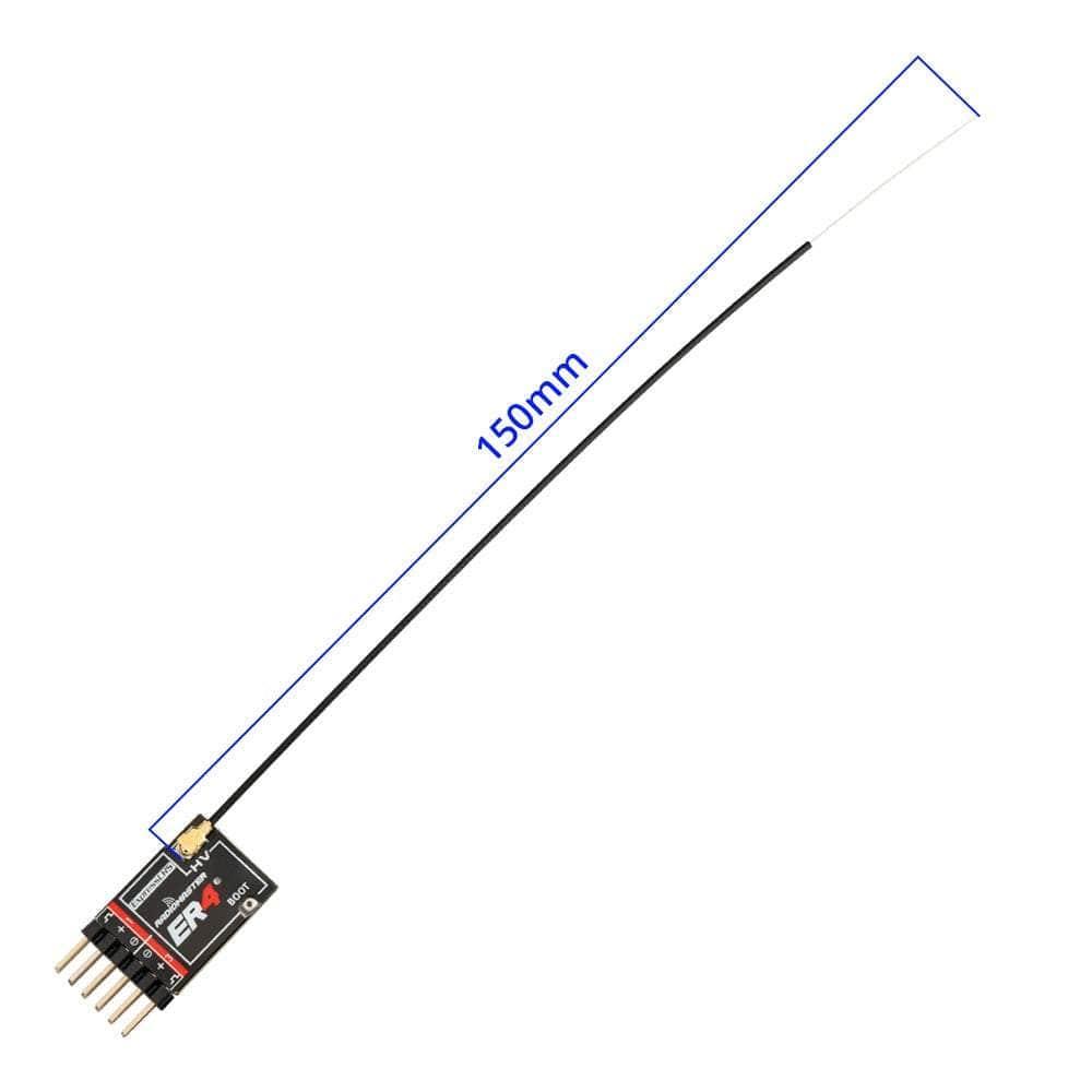 RadioMaster ER4 2.4GHz 4Ch ELRS PWM Receiver at WREKD Co.