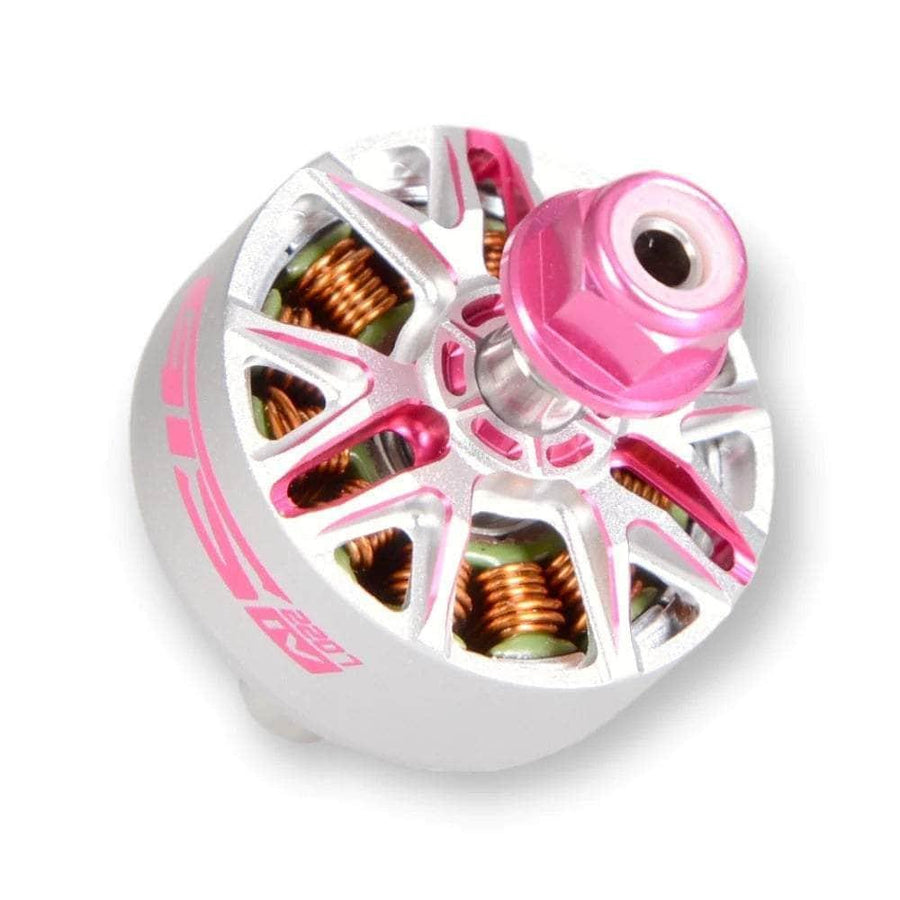 RCinPOWER GTS V4 2207 2040Kv Motor - Silver & Pink at WREKD Co.