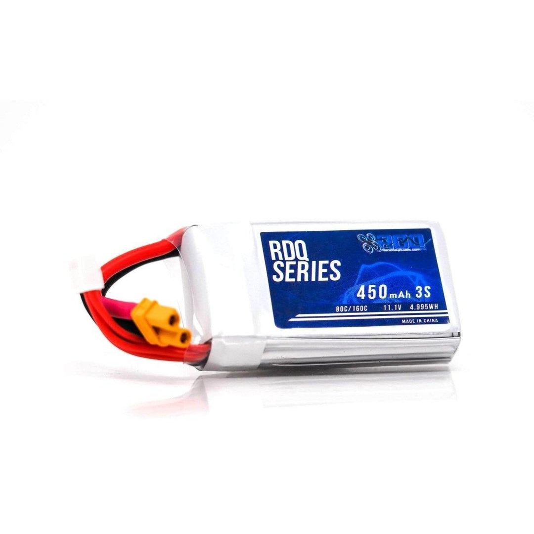 RDQ Series 11.1V 3S 450mAh 80C LiPo Micro Battery - XT30 at WREKD Co.