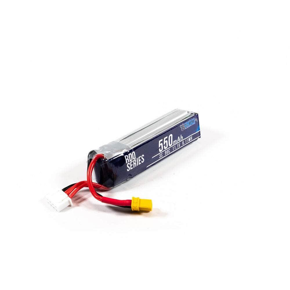 RDQ Series 11.1V 3S 550mAh 90C LiPo Whoop/Micro Battery - XT30 at WREKD Co.