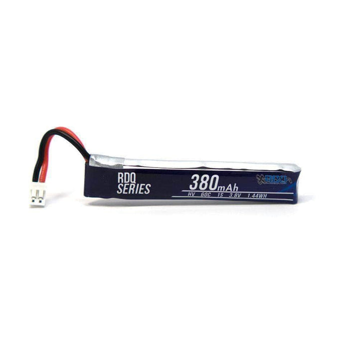 RDQ Series 3.8V 1S 380mAh 1S 60C LiHV Whoop/Micro Battery - PH2.0 at WREKD Co.