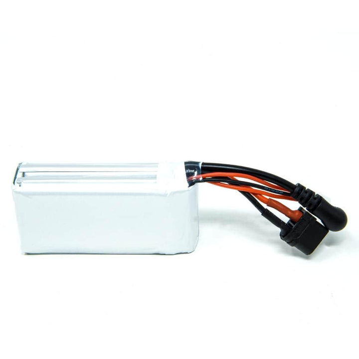 RDQ Series 7.4V 2S 3000mAh 5C FPV Goggle LiPo Battery w/ Charge Indicator - Barrel Jack & XT60 at WREKD Co.