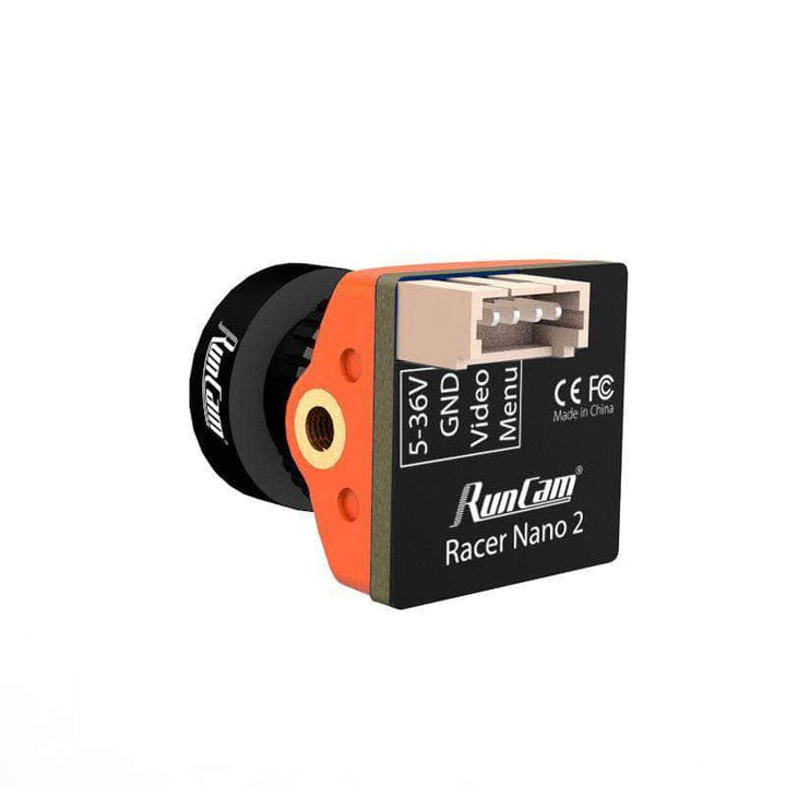 RunCam Racer Nano 2 1000TVL CMOS 4:3/16:9 PAL/NTSC FPV Camera 1.8 - Orange at WREKD Co.