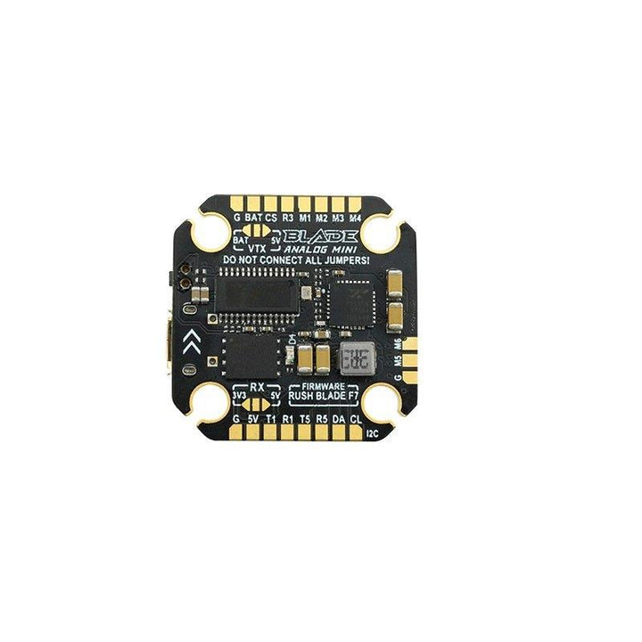 RUSHFPV Blade F722 Mini Analog 20x20mm Flight Controller w/ MPU6000 at WREKD Co.