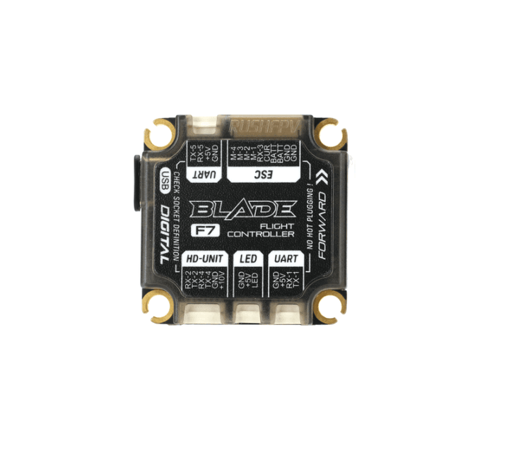 RUSHFPV Blade F722 V2 30x30mm Flight Controller for DJI Digital at WREKD Co.