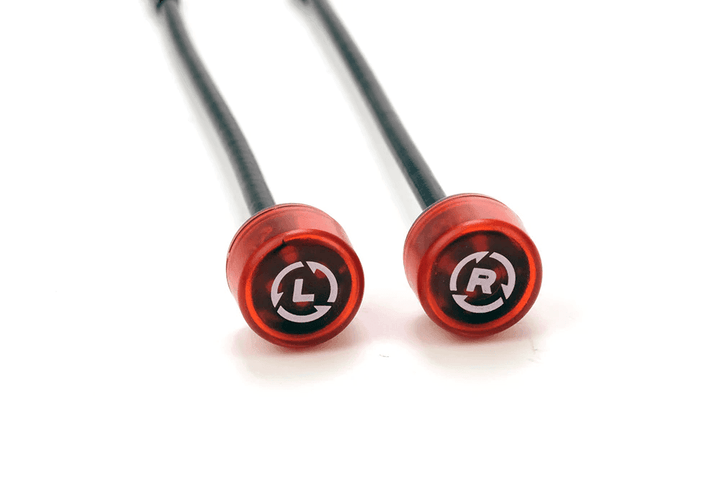 RUSHFPV Cherry 5.8GHz Antenna w/ Extended Length / SMA Straight Connector (2 Pack) - Choose Polarization at WREKD Co.