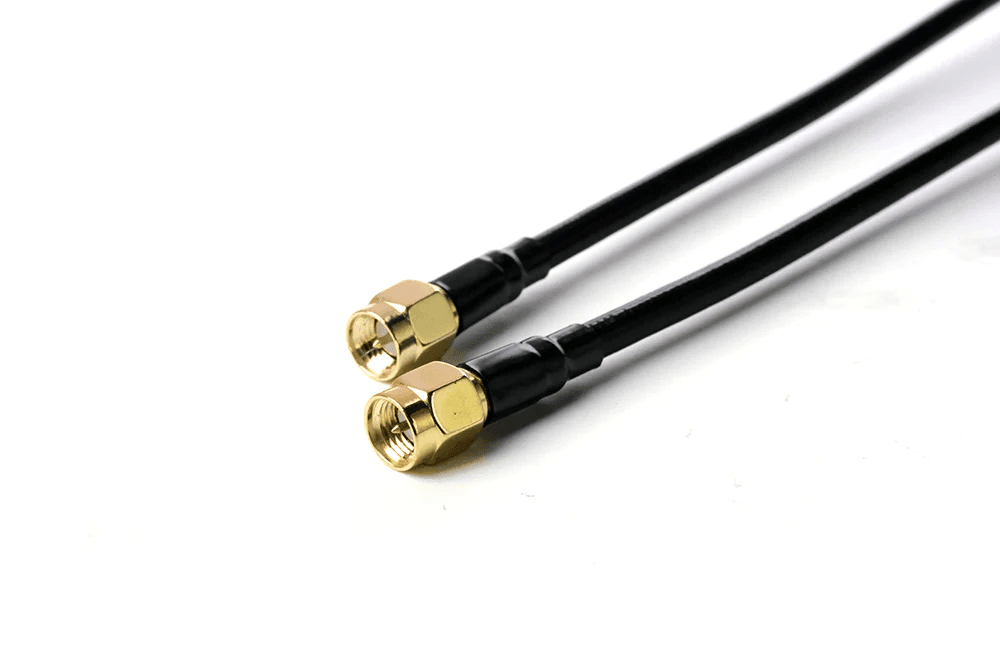 RUSHFPV Cherry 5.8GHz Antenna w/ Extended Length / SMA Straight Connector (2 Pack) - Choose Polarization at WREKD Co.