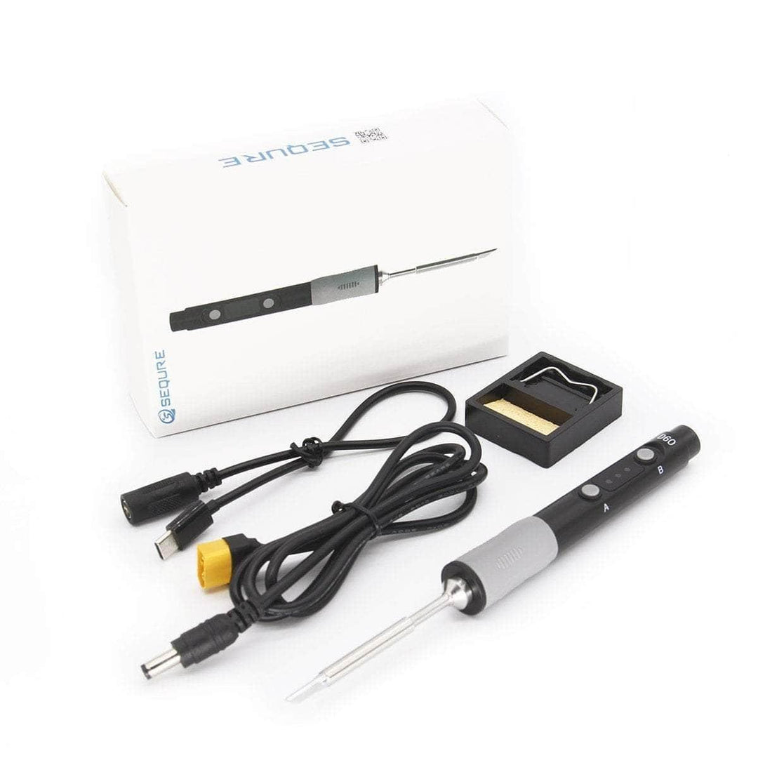 Sequre SQ-D60B MINI Soldering Iron w/ TS-B2 or TS-D24 Tip at WREKD Co.