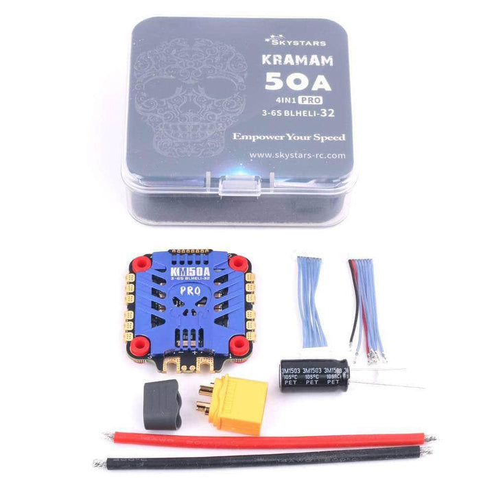 SkyStarsRC Kramam 50A 3-6S 30x30 32Bit 4in1 ESC at WREKD Co.