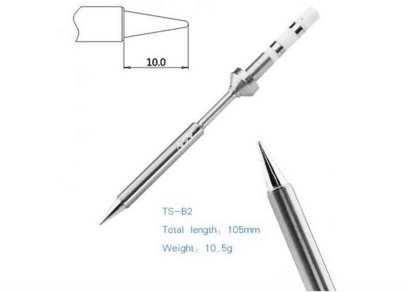 Soldering Tip B2 for TS100/TS101 Soldering Iron at WREKD Co.