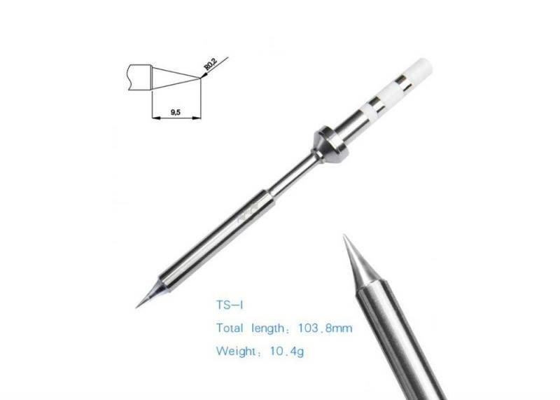 Soldering Tip I for TS100/TS101 Soldering Iron at WREKD Co.