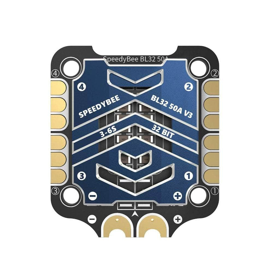 SpeedyBee BL32 32bit 50A 3-6S 30x30 4in1 ESC at WREKD Co.