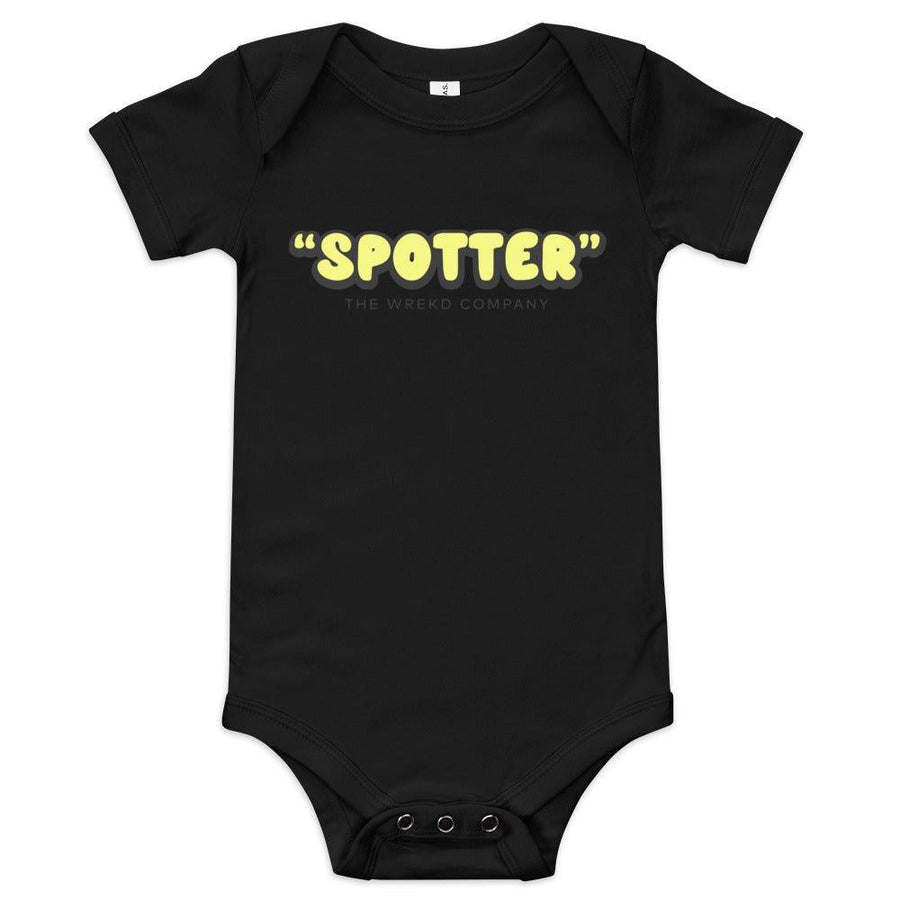 "SPOTTER" Onesie at WREKD Co.