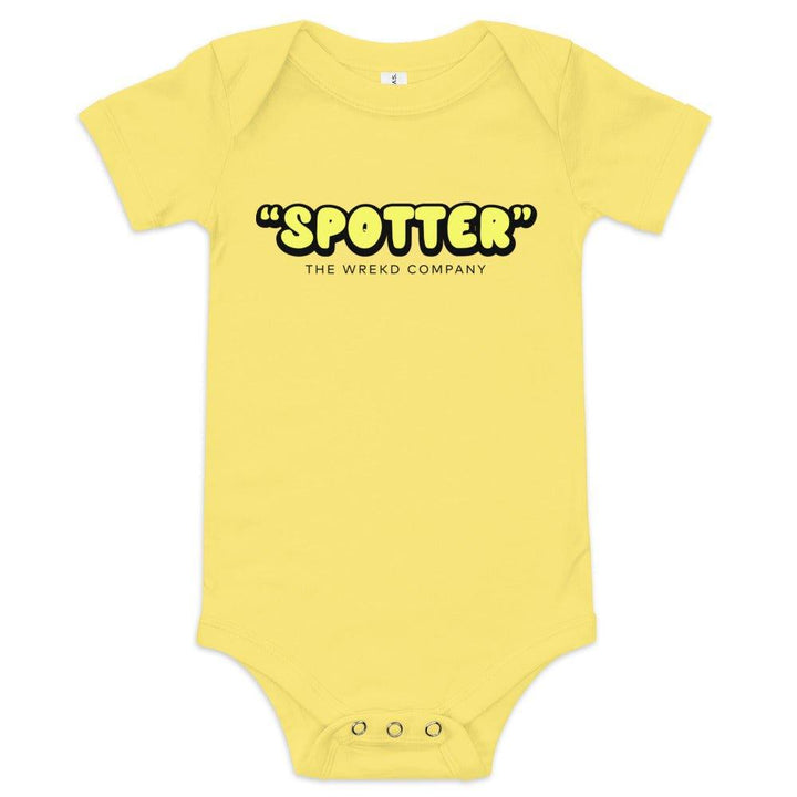 "SPOTTER" Onesie at WREKD Co.