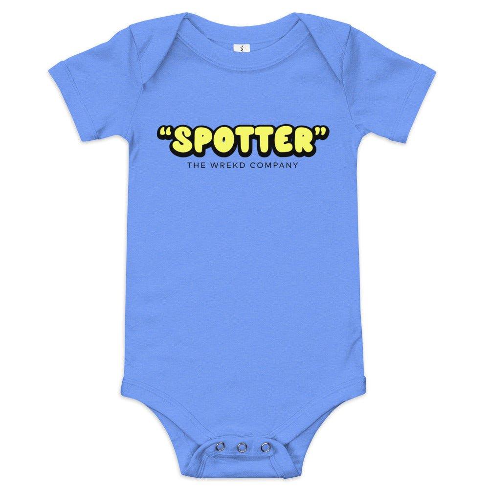 "SPOTTER" Onesie at WREKD Co.