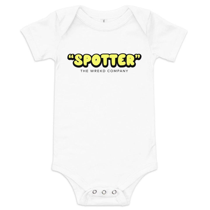 "SPOTTER" Onesie at WREKD Co.