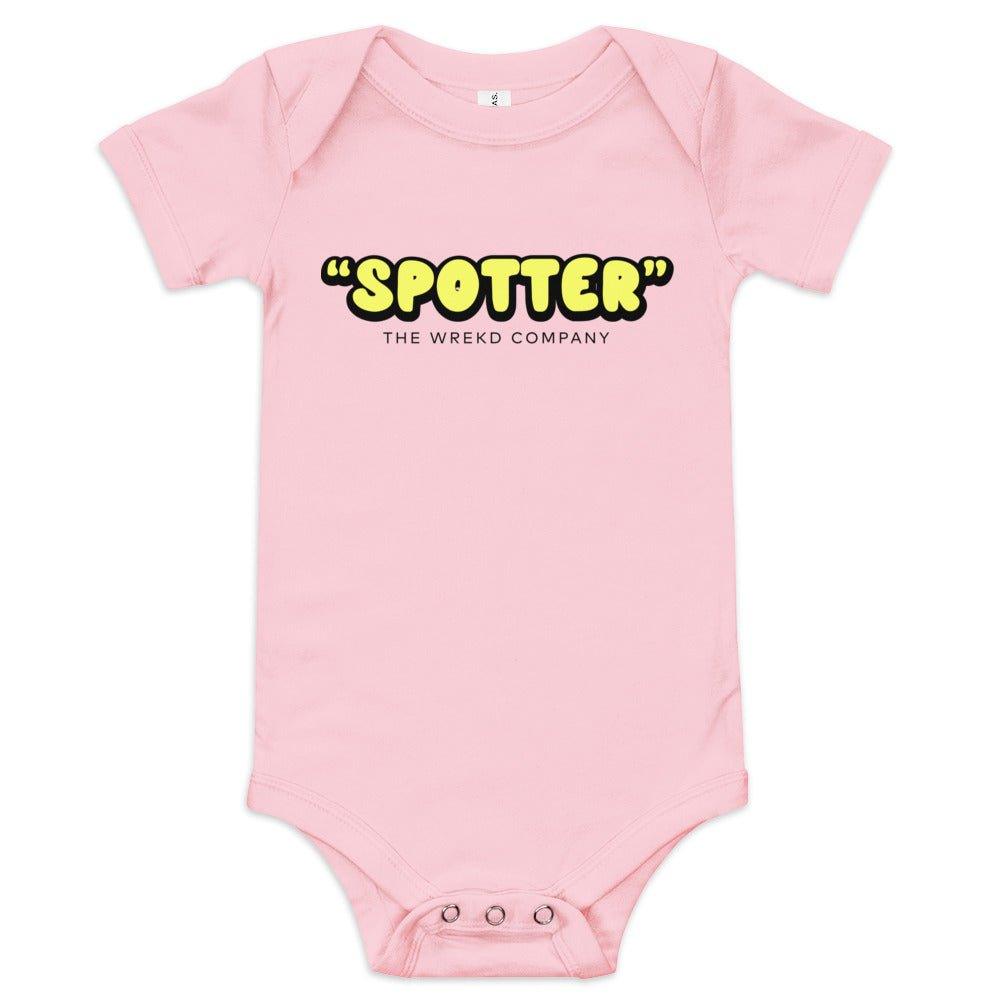 "SPOTTER" Onesie at WREKD Co.