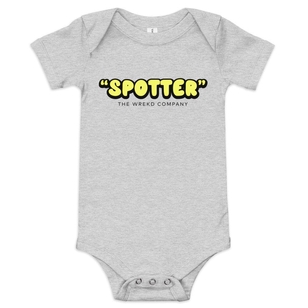 "SPOTTER" Onesie at WREKD Co.