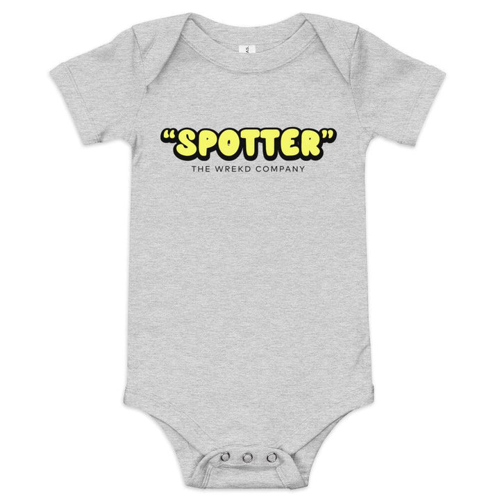 "SPOTTER" Onesie at WREKD Co.