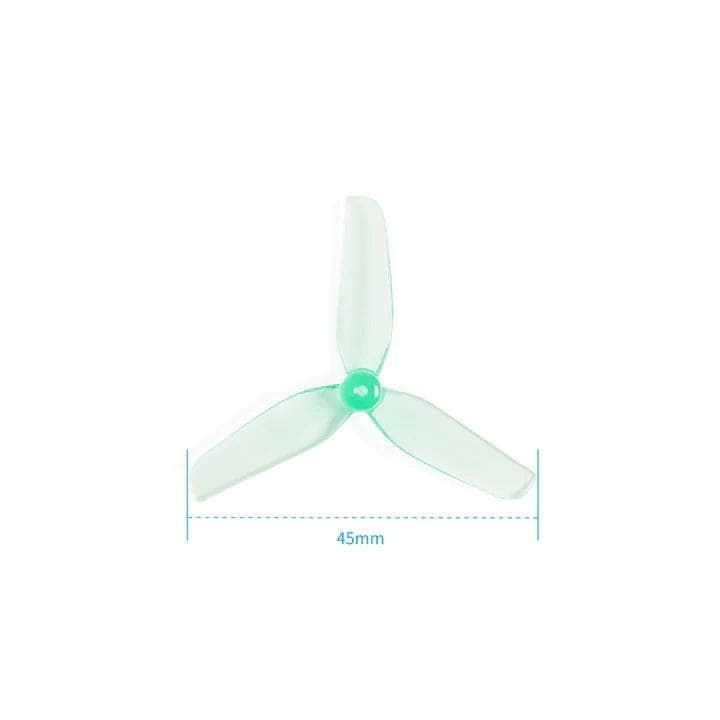 Sub250 HQ 51mm Tri-Blade 2" Micro/Whoop Prop for Nanofly20 4 Pack (1.5mm Shaft) at WREKD Co.