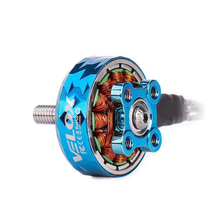 T-Motor VELOX V2 2207.5 1750Kv Motor - Royal Blue at WREKD Co.