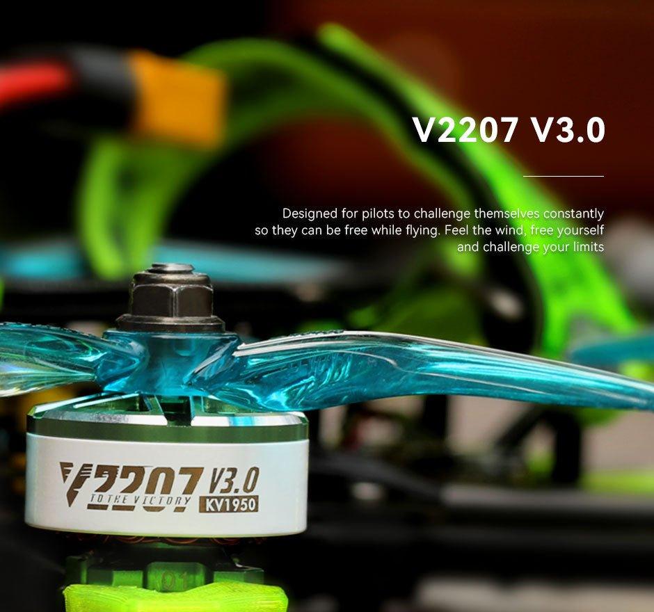 T-Motor Velox V3.0 V2207 FPV Drone Motor - Choose KV at WREKD Co.