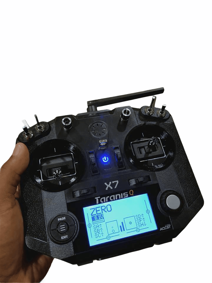 Taranis QX7 Gimbal Rim at WREKD Co.