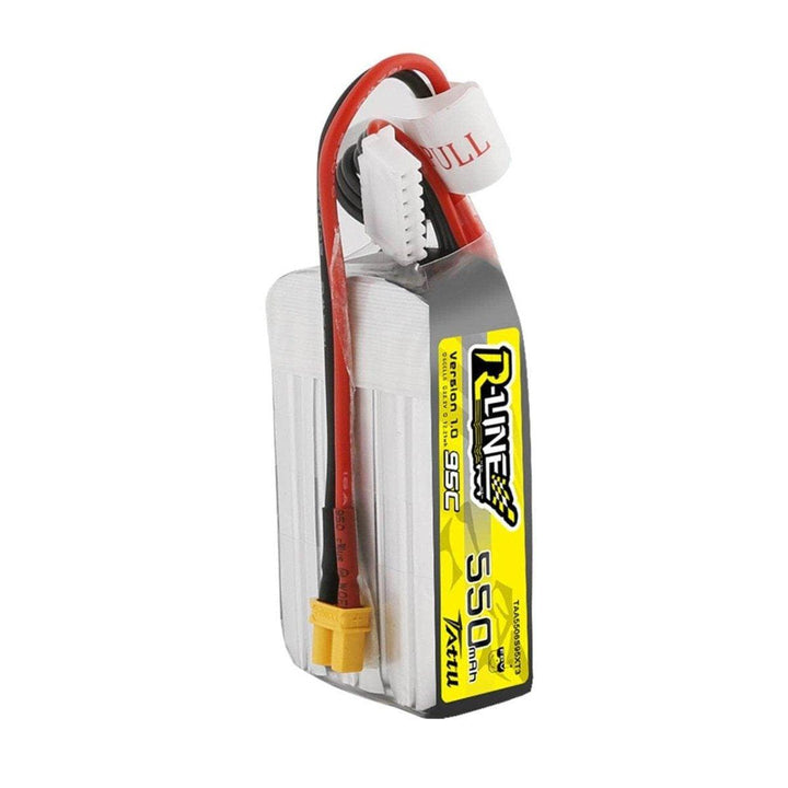 Tattu 22.2v 6S 550mAh 95C LiPo Micro Battery - XT30 at WREKD Co.