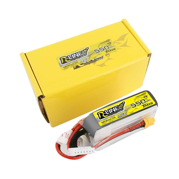 Tattu 22.2v 6S 550mAh 95C LiPo Micro Battery - XT30 at WREKD Co.