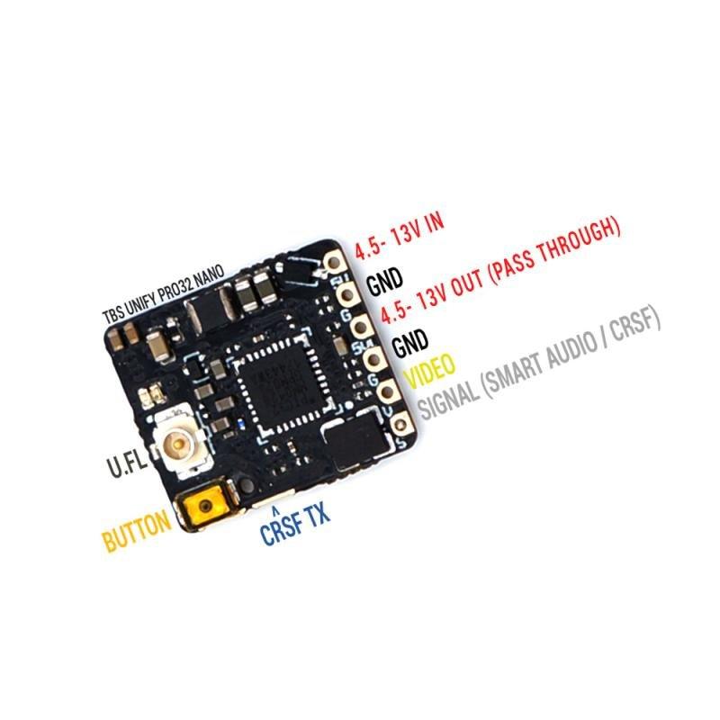 TBS Unify Pro32 Nano 5G8 V1.1 VTx Video Transmitter at WREKD Co.