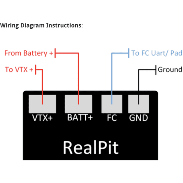 TinysLEDs RealPit VTX Power Switch at WREKD Co.