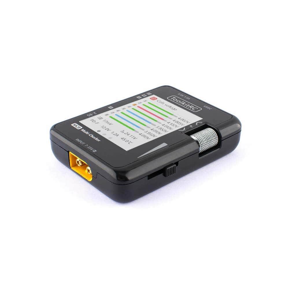 ToolkitRC MC8 Multi-Functional 2-8S Battery Checker at WREKD Co.