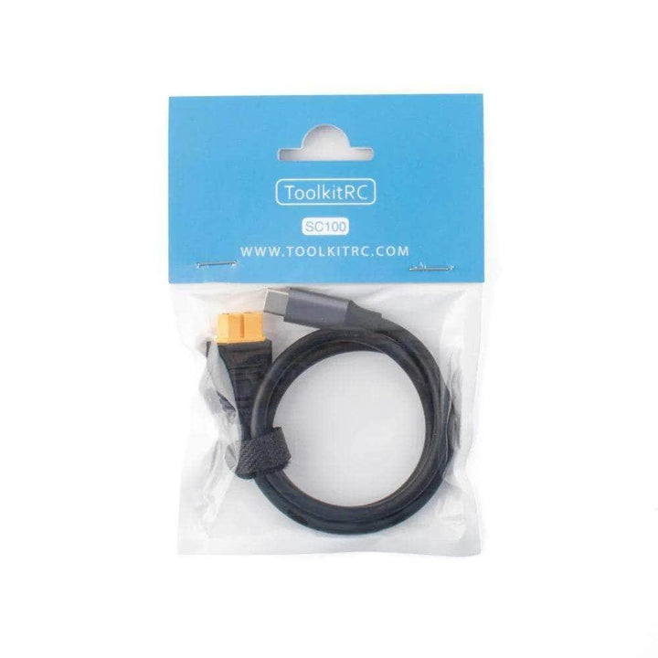 ToolKitRC SC100 USB-C to XT60 Adapter Cable at WREKD Co.